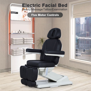 Silla de pedicura para tatuajes con cama de podología ajustable eléctrica - Kangmei