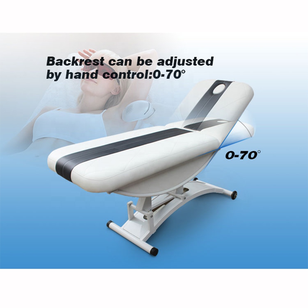 Cama de tratamiento de mesa de masaje Spa de fisioterapia ajustable automática eléctrica