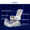Salón de belleza de lujo moderno, bomba de descarga reclinable eléctrica, sin tubería, Whirlpool, manicura, Spa, masaje de pies, silla de pedicura