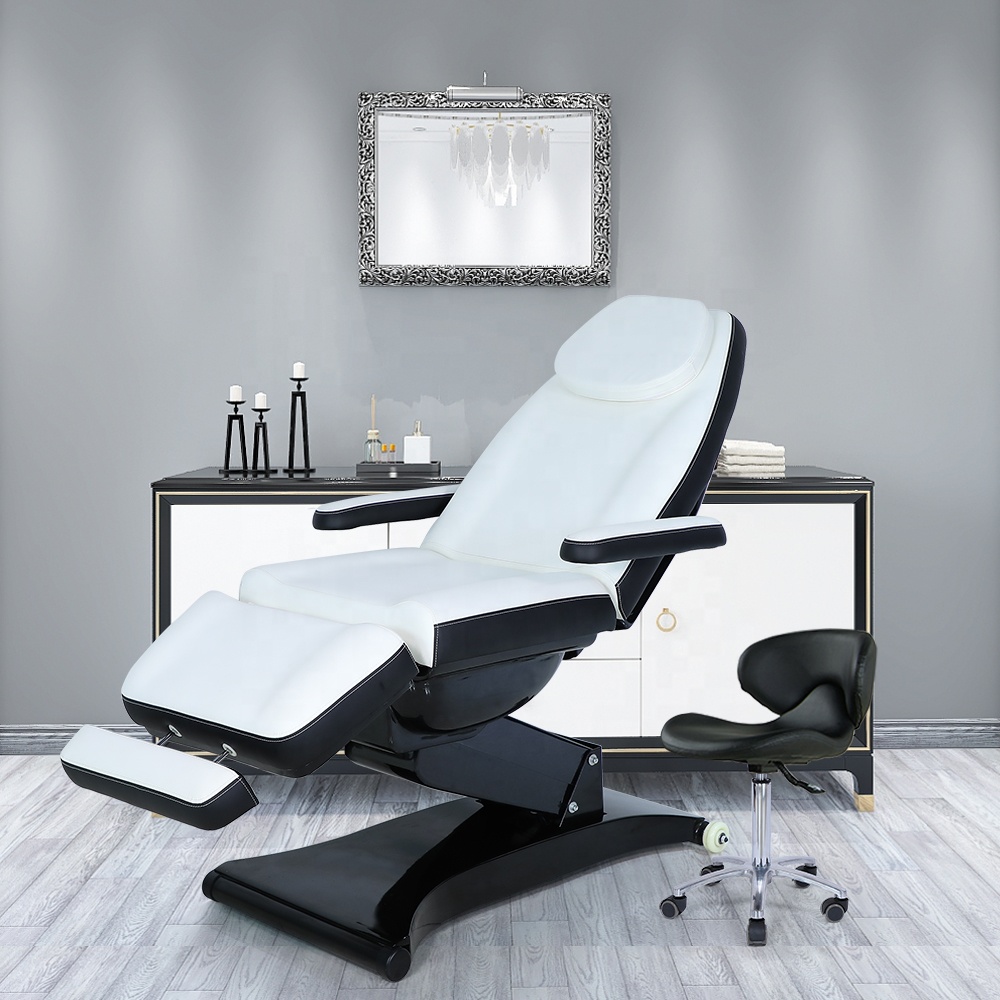 Mesa de tratamiento de masaje eléctrico Cama facial de belleza