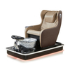 Lujo moderno belleza salón de uñas imán Jet Pipeless Whirlpool sistema vibración cuerpo completo masaje pie Spa pedicura silla