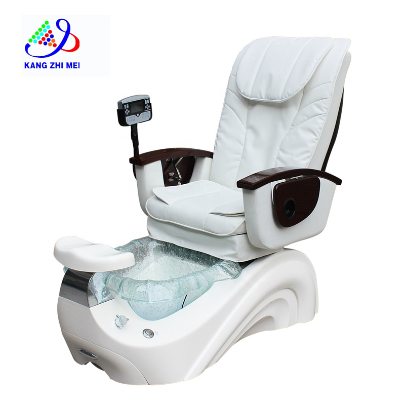 Silla de pedicura de manicura de masaje de spa de pie blanco profesional para la venta